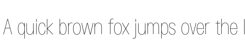 Preview of FONTSPRING DEMO - Morton Thin Regular font