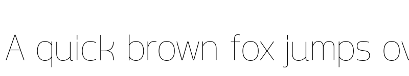 Preview of FONTSPRING DEMO - Mosse Thai Thin Regular font