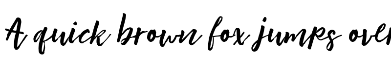 Preview of FONTSPRING DEMO - Motisan Brush 2 Regular font