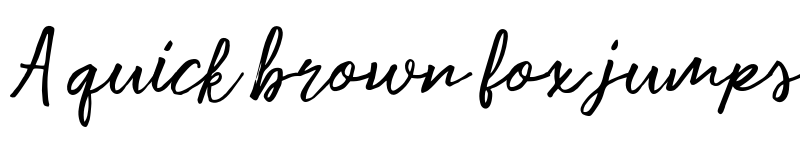 Preview of FONTSPRING DEMO - Motisan Brush Regular font