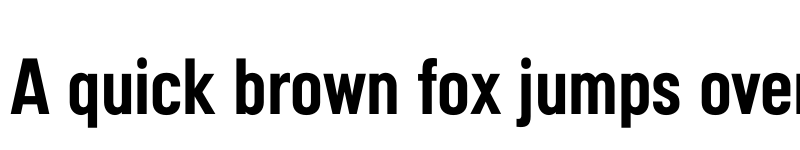 Preview of FONTSPRING DEMO - Motorway Bold Regular font