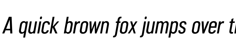 Preview of FONTSPRING DEMO - Motorway Italic font