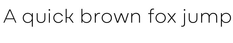 Preview of FONTSPRING DEMO - Mozaic GEO Thin Regular font