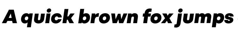 Preview of FONTSPRING DEMO - Mozaic Italic Extra Black Regular font