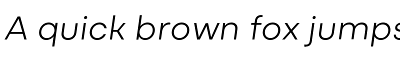 Preview of FONTSPRING DEMO - Mozaic Italic Light Regular font