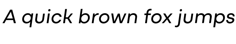 Preview of FONTSPRING DEMO - Mozaic Italic Medium Regular font