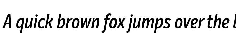 Preview of FONTSPRING DEMO - Mozer SemiBold Italic font