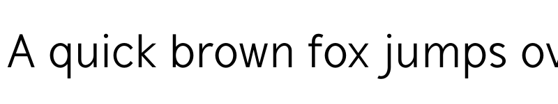 Preview of FONTSPRING DEMO - Mucho Sans Regular font