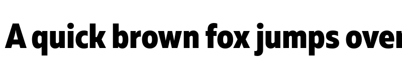 Preview of FONTSPRING DEMO - Muller Narrow ExtraBold Regular font
