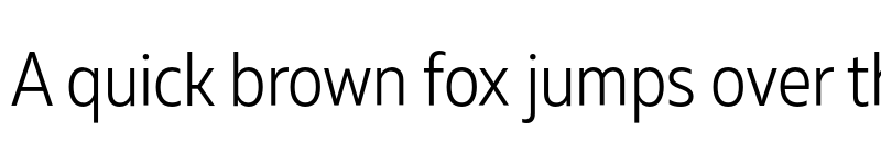 Preview of FONTSPRING DEMO - Muller Narrow Light Regular font