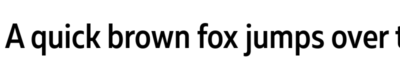 Preview of FONTSPRING DEMO - Muller Narrow Medium Regular font