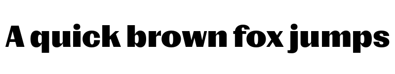 Preview of FONTSPRING DEMO - Mumford Black Regular font