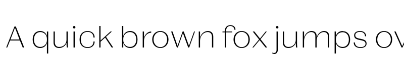 Preview of FONTSPRING DEMO - Mumford Thin Regular font