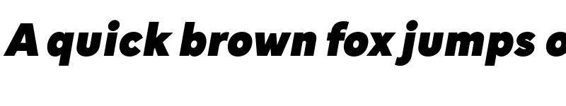 Preview of FONTSPRING DEMO - Mundial Narrow Extra Black Italic font