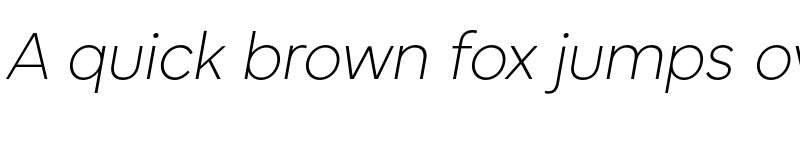 Preview of FONTSPRING DEMO - Mundial Narrow Thin Italic font