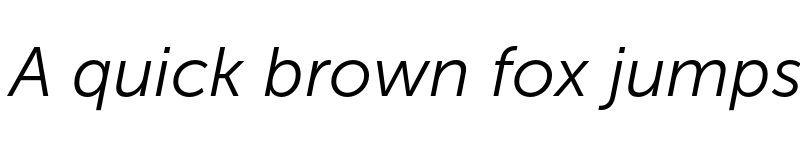 Preview of FONTSPRING DEMO - Museo Sans 300 Italic font