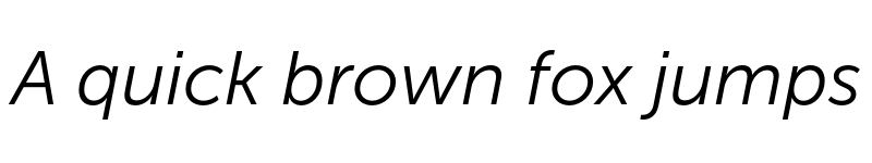 Preview of FONTSPRING DEMO - Museo Sans Cyrl 300 Italic font