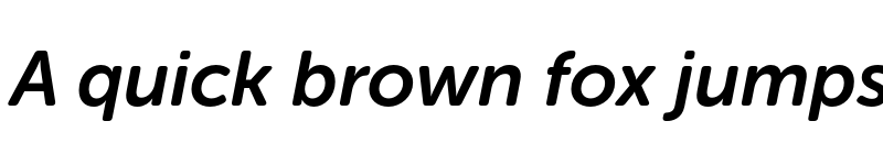 Preview of FONTSPRING DEMO - Museo Sans Rounded 700 Italic font