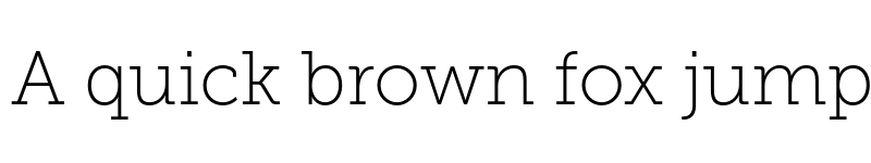 Preview of FONTSPRING DEMO - Museo Slab 100 Regular font