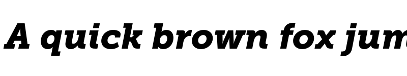 Preview of FONTSPRING DEMO - Museo Slab 900 Italic font