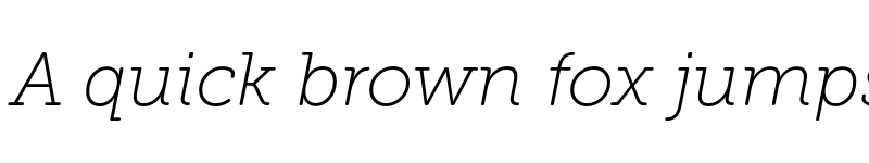 Preview of FONTSPRING DEMO - Museo Slab Rounded 100 Italic font