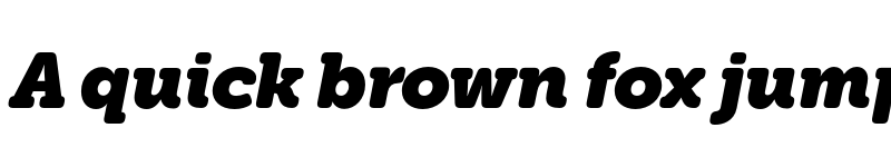 Preview of FONTSPRING DEMO - Museo Slab Rounded 1000 Italic font