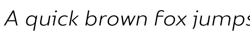 Preview of FONTSPRING DEMO - Mymoon ExtraLight Italic Regular font