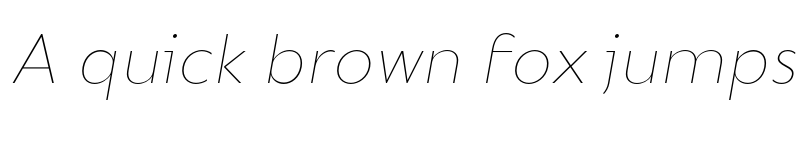 Preview of FONTSPRING DEMO - Mymoon Thin Italic Regular font