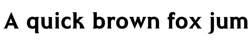 Preview of FONTSPRING DEMO - Mythica Bold font