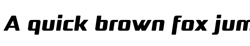 Preview of FONTSPRING DEMO - Naftera Black Italic Regular font