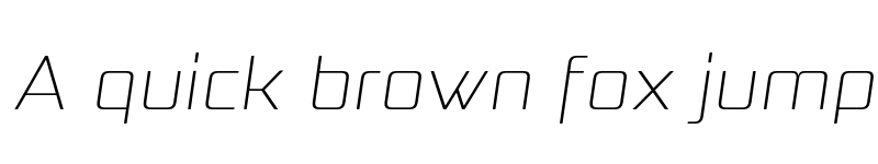 Preview of FONTSPRING DEMO - Naftera Light Italic Regular font