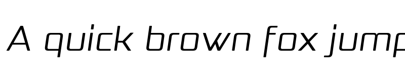 Preview of FONTSPRING DEMO - Naftera Regular Italic Regular font