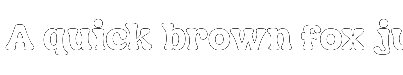 Preview of FONTSPRING DEMO - Nagbuloe Outline Bold font