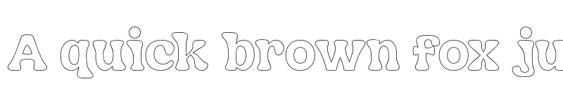 Preview of FONTSPRING DEMO - Nagbuloe Outline Regular font