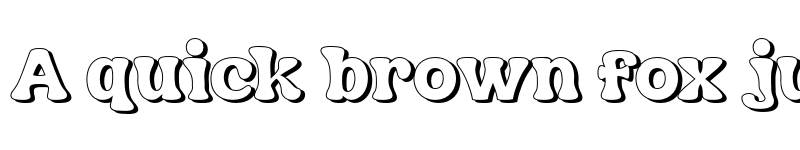 Preview of FONTSPRING DEMO - Nagbuloe Shadow Bold font