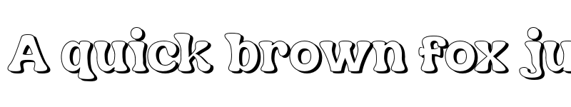 Preview of FONTSPRING DEMO - Nagbuloe Shadow Regular font