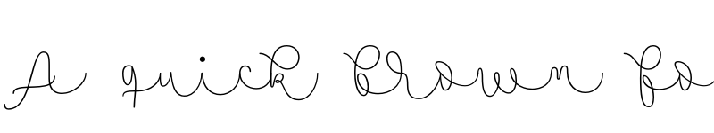 Preview of FONTSPRING DEMO - Namaste Script Essential Thin Regular font