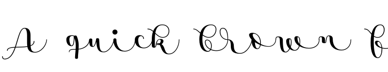 Preview of FONTSPRING DEMO - Namaste Script Pro Black Regular font