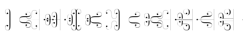 Preview of FONTSPRING DEMO - Napolitanka Borders Regular font