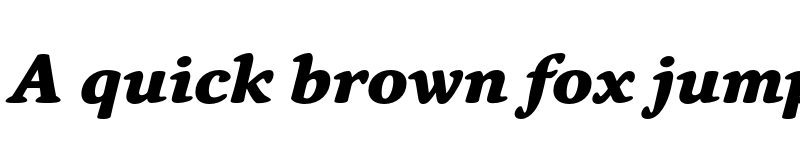 Preview of FONTSPRING DEMO - Narevik Extra Bold Italic font