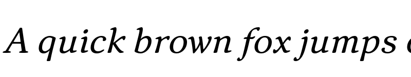 Preview of FONTSPRING DEMO - Narevik Italic font