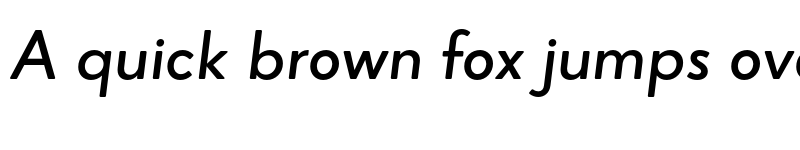 Preview of FONTSPRING DEMO - Narin Medium Italic font