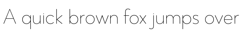 Preview of FONTSPRING DEMO - Narin Thin Regular font