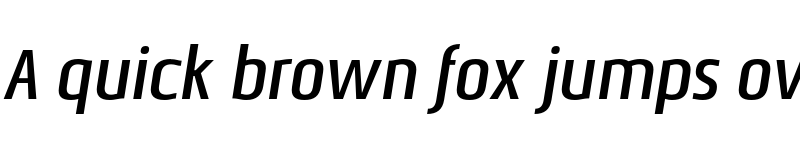 Preview of FONTSPRING DEMO - Nautikka DemiBold Italic Regular font