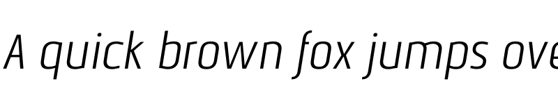 Preview of FONTSPRING DEMO - Nautikka Normal Italic Regular font