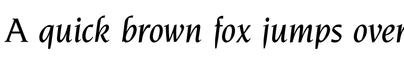 Preview of FONTSPRING DEMO - Navarro Med Italic font