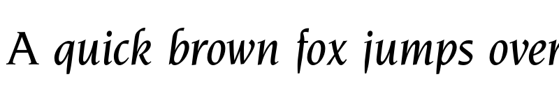 Preview of FONTSPRING DEMO - Navarro Pro Medium Italic font