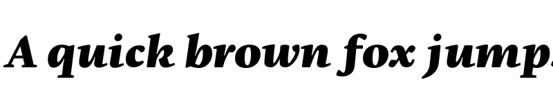Preview of FONTSPRING DEMO - NCT Granite ExtraBold Italic font