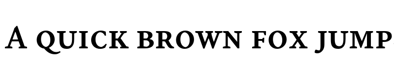 Preview of FONTSPRING DEMO - NCT Granite SC SemiBold SC Regular font