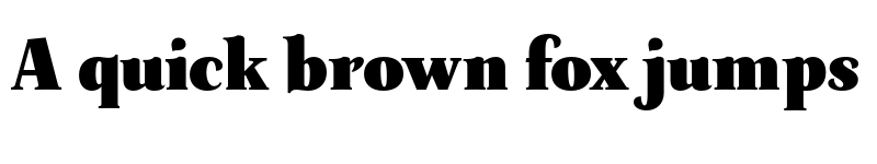 Preview of FONTSPRING DEMO - Neftali Pro Regular ExtraBold Bold font